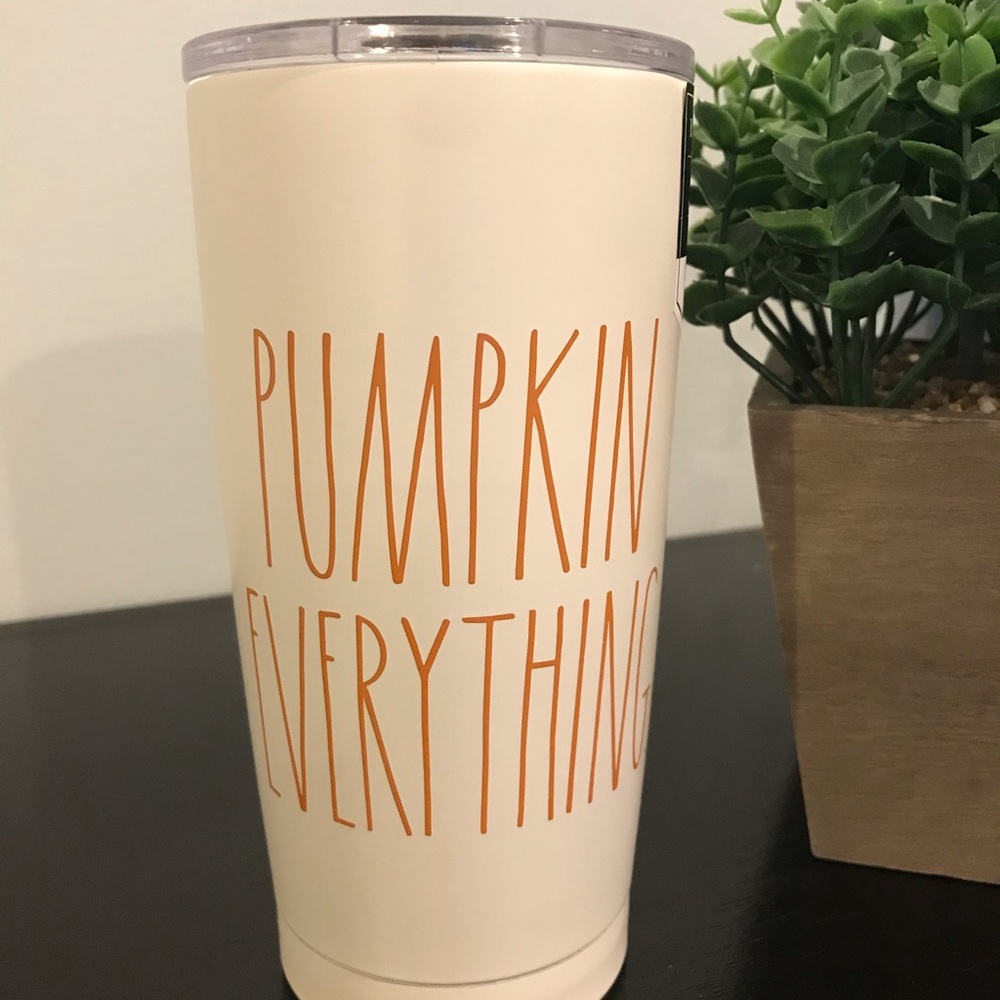 Rae Dunn PUMPKIN EVERYTHING Travel Coffee cup